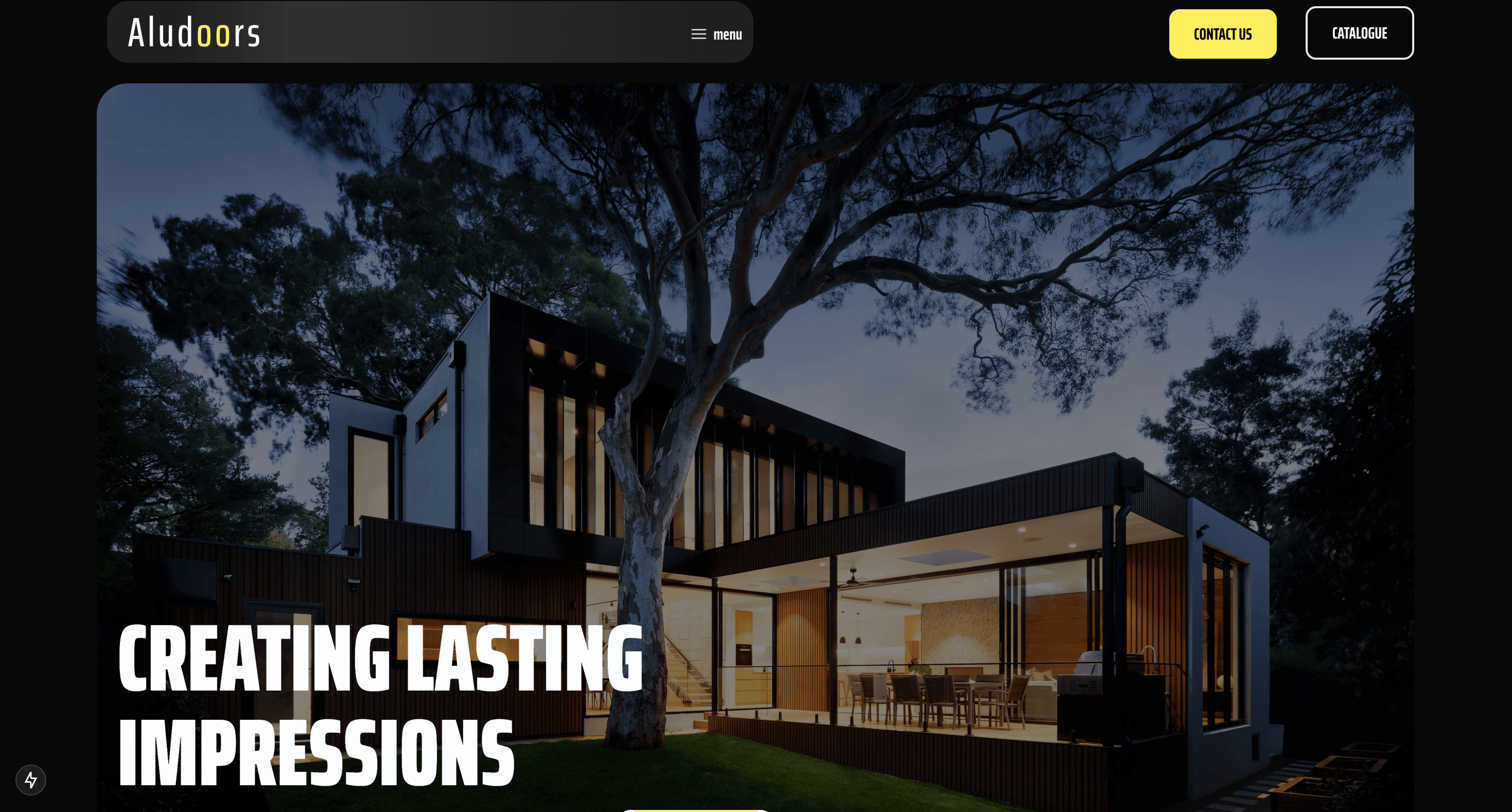 Premium home decor website showcase